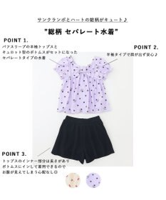 ANY KIDS 総柄 セパレート水着