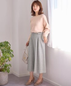 ANY SIS 【洗える】ソフトタッチ求心 ニット