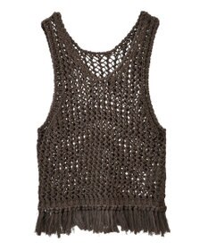 AMERICAN HOLIC 【前後2WAY】フリンジショートベスト