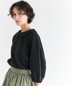 #Newans 【セレモニーにも/洗濯機可】ランタンスリーブブラウス