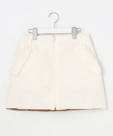 23区GOLF 【WOMEN】【洗える】ナイロンタフタファイバーボール リバーシブル 防寒 スカート