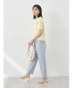 earth music&ecology 総針クルーネックハンソデプルオーバー