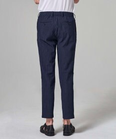 JOSEPH HOMME 【新素材】エアリッジストレッチ ドロスト付タック入りテーパードパンツ / PEGG TUCK