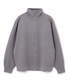 UNFILO MENS 【男女兼用/新色追加】スウェットライク ジップ タートルネックニット [24年秋冬商品]