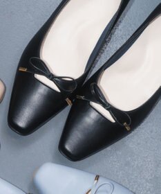 REGAL FOOT COMMUNITY 【ビューフィット】A79W 晴雨兼用リボンパンプス