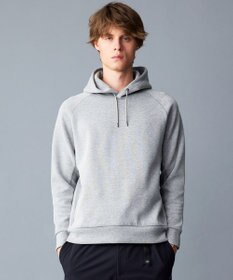 JOSEPH ABBOUD MOUNTAIN 【軽量/ソフト/イージーケア】ソフトダンボール ニット パーカー