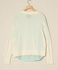 ONWARD Reuse Park セット商品/サイズL【UNFILO】ニット春夏×【自由区】ブラウス春夏