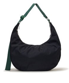 LeSportsac LG HAMMOCK ADJ BAG/ディープシー/ボトルグリーンウェビング