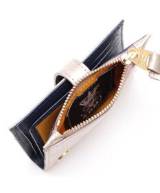 A.D.M.J. 【牛革】クラックメタル/イタリアンレザースモールウォレット