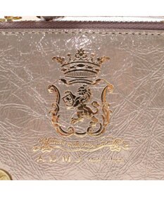 A.D.M.J. 【牛革】クラックメタル/イタリアンレザースモールウォレット