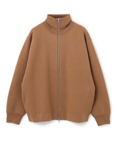 UNFILO MENS 【男女兼用/新色追加】スウェットライク ジップ タートルネックニット [24年秋冬商品]