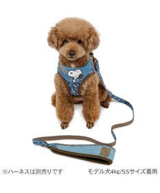 PET PARADISE スヌーピー リード 《デニム風》 ＳＳ～Ｓ 小型犬