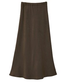 earth music&ecology ストレッチサテンスカート