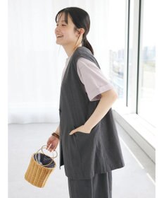 CRAFT STANDARD BOUTIQUE 【キナリノ別注】リネンレーヨンジレベスト