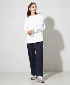 SHARE PARK LADIES 【UNISEX】吸水速乾 ショルダーロゴロングスリーブTシャツ（S・Mサイズ）