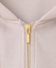 Feroux 【洗える】バックフリル ダンボールパーカー