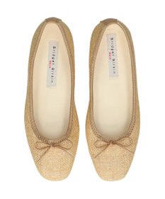 Bridget Birkin ＜3E＞【Bridget Birkin Walk】ラメパナマ調バレエパンプス