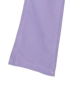 earth music&ecology カラーフレアパンツ