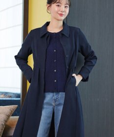 Tiaclasse L 【新色追加】ステンカラードレスコート