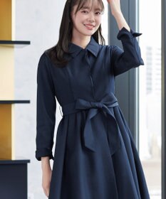 Tiaclasse L 【新色追加】ステンカラードレスコート