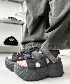 WEGO 厚底ベルトスポーツサンダル