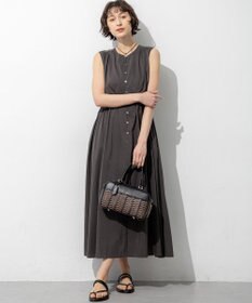 23区 【先行予約】シルキーライトクロス フレアワンピース