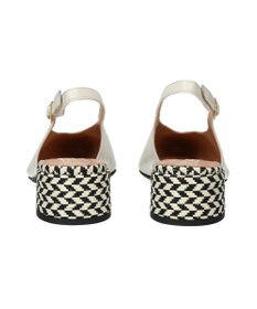 INTER-CHAUSSURES 【INTER-CHAUSSURES】ポインテッドトウVカットバックバンド