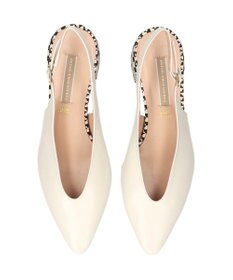 INTER-CHAUSSURES 【INTER-CHAUSSURES】ポインテッドトウVカットバックバンド