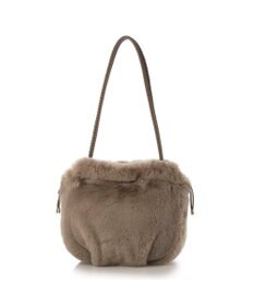 UNBILLION カシュカシュ cachecache / ロングハンドルエコファー巾着トート