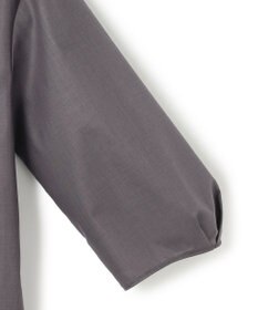 23区 L 【洗える】ラスターローン フロントタック ワンピース