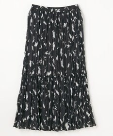 ANY アートドットプリントスカート