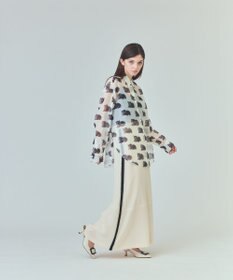 GRACE CONTINENTAL シアーCatブラウス