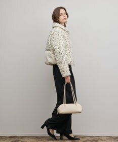 GRACE CONTINENTAL ツイードダウンジャケット