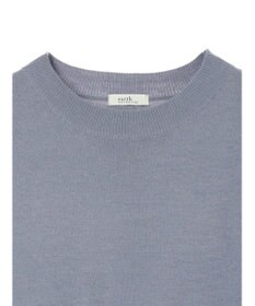 earth music&ecology バックヘムプリーツチュニック