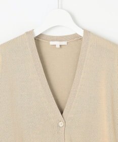 自由区 L 【カタログ掲載・洗える】エンブレムニット カーディガン