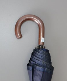 AURORA BLAO (ブラオ) 切り継ぎテープ柄 晴雨兼用傘(折りたたみ傘)