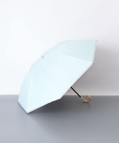 AURORA BLAO (ブラオ) 切り継ぎテープ柄 晴雨兼用傘(折りたたみ傘)