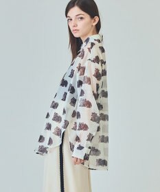 GRACE CONTINENTAL シアーCatブラウス