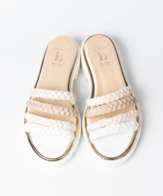 BONTRE 【LucaGrossi/ルカグロッシ】編み込みベルトサンダル