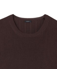 JOSEPH 【洗える】サティニーリブ　ショートスリーブニット