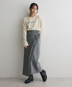 CRAFT STANDARD BOUTIQUE カットコーデュロイラップ風スカート