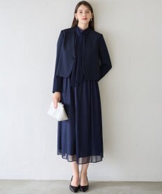 23区 S 【APPLAUDIR】クリアジョーゼット 3WAYコンパクトジャケット