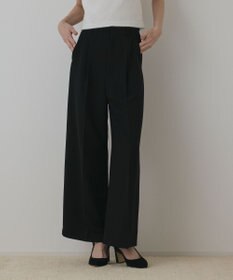 GRACE CONTINENTAL ハイウエストワイドパンツ