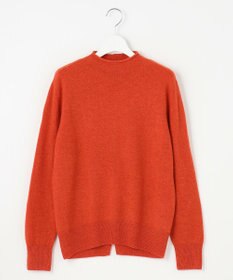J.PRESS LADIES S 【洗える】CASHMERE BLEND スタンドカラー ニット