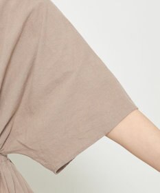 uncrave コットンリネンボイル ペプラムブラウス