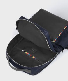 Paul Smith ナイロンブライトストライプトリム リュック