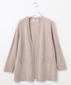 J.PRESS LADIES S 【洗える】KNIT BASIC ロングカーディガン