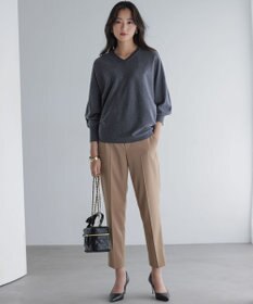 組曲 S 【前後着用可】ニューシックニットＶネック プルオーバー