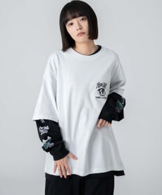 WEGO 【ユニセックス着用ITEM】別注BENDAVISアンサンブルグラフィックT