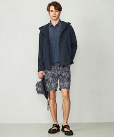 JOSEPH ABBOUD MOUNTAIN 【UNISEX】3Dエンボスリーフ ハーフパンツ